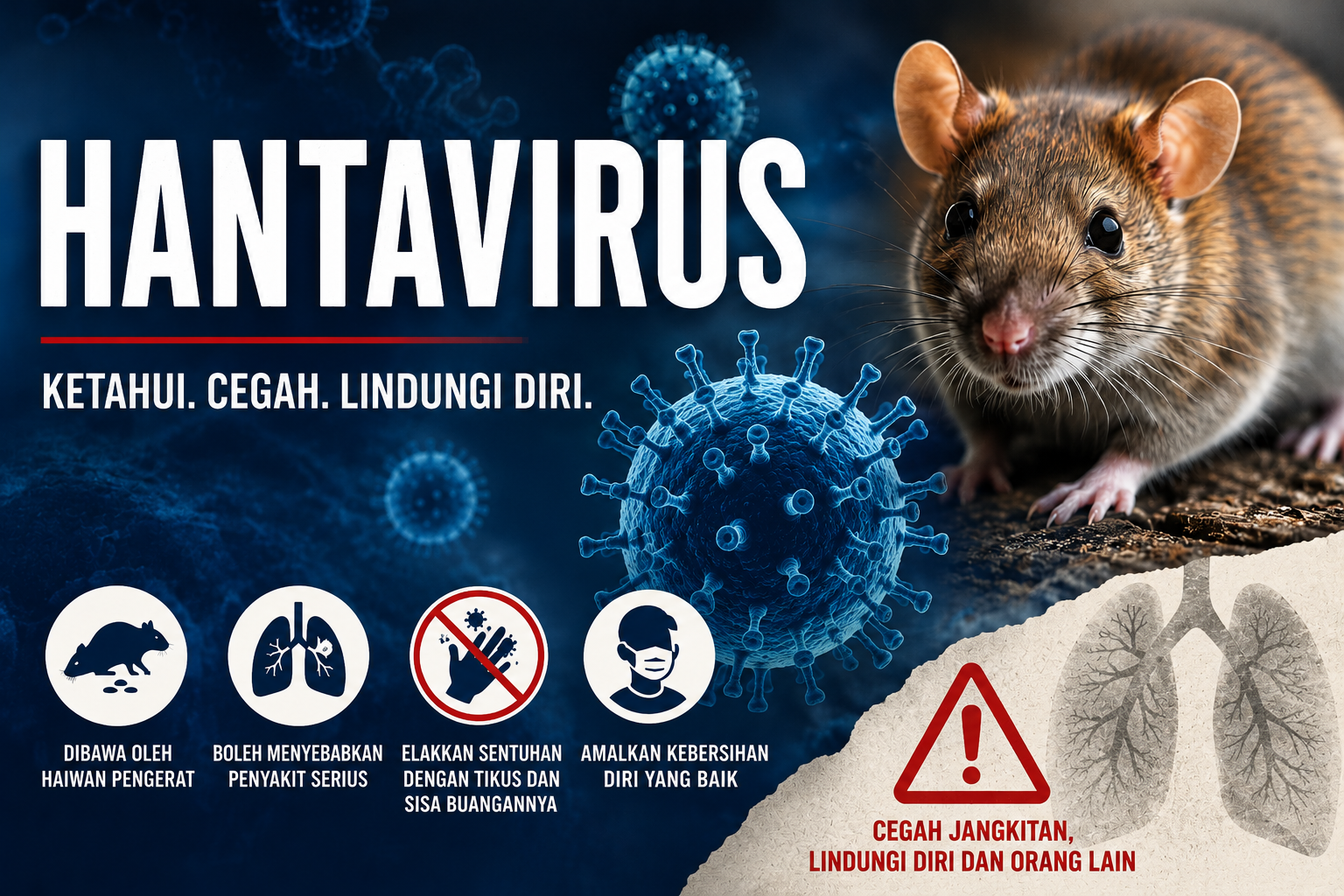 Hantavirus Kini Jadi Perhatian Dunia, Ini Yang Anda Perlu Tahu
