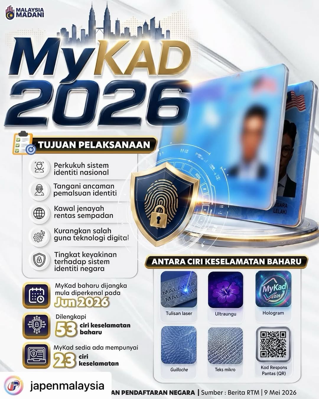 mykad baru 2026