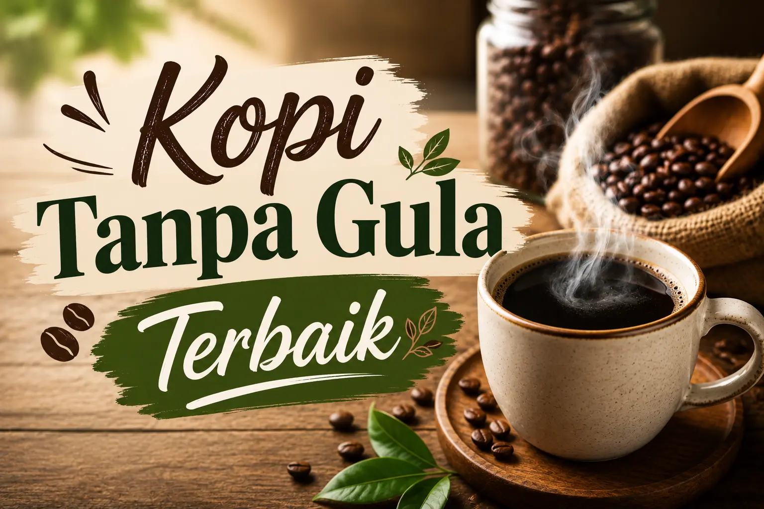 kopi tanpa gula terbaik